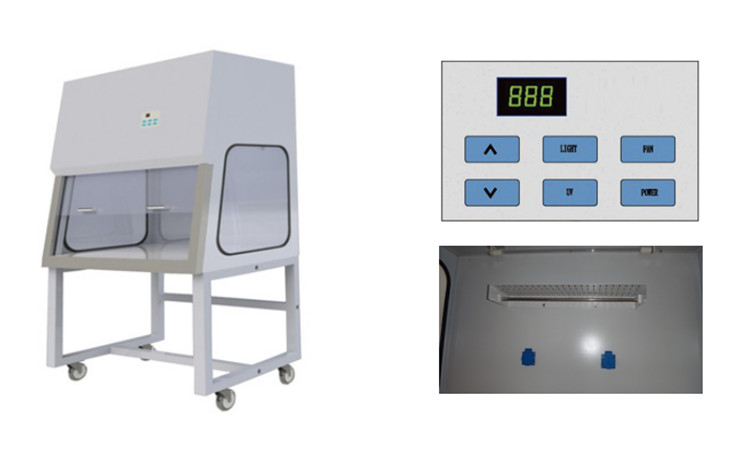 Vertical Laminar Air Flow PCR Cabinet